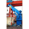 small size Telescopic hydraulic deck Crane for sale